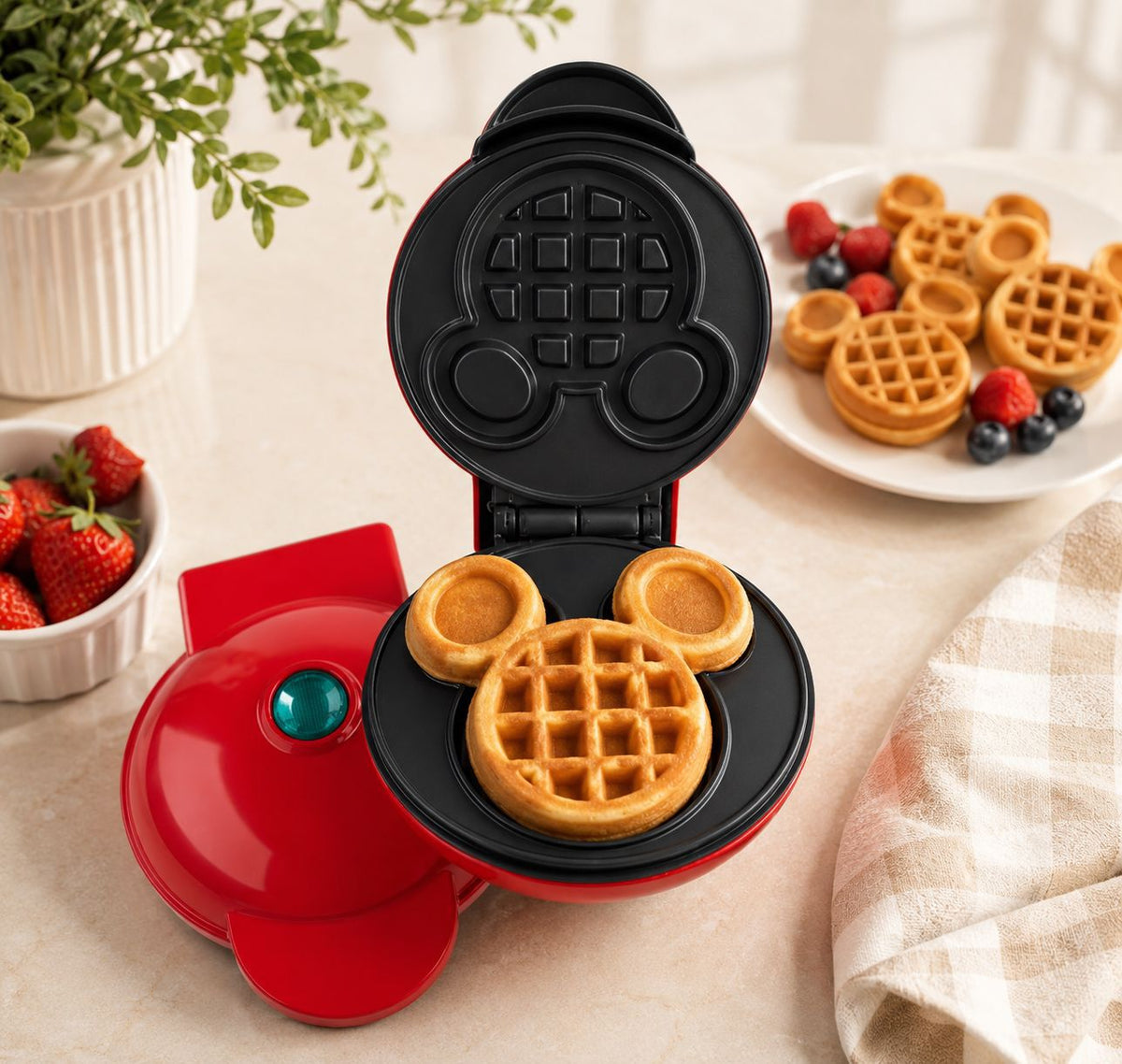 Mini wafflera WP-DM17
