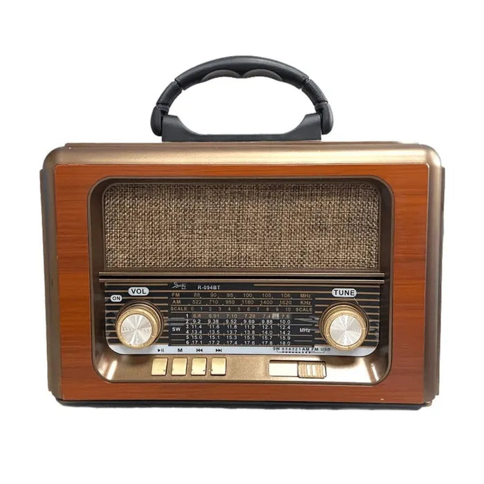 Radio Parlante Vintage Bluetooth