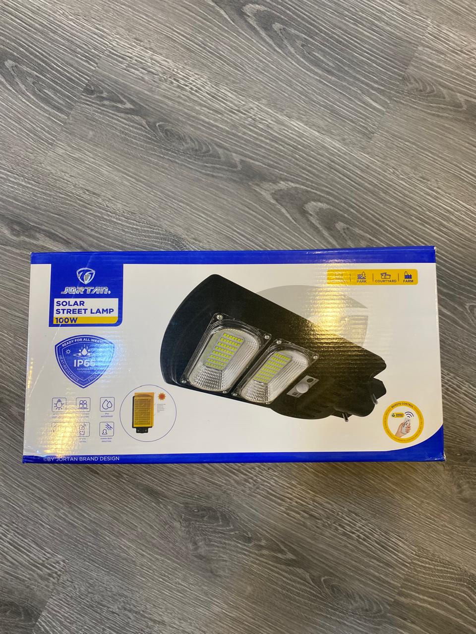 Reflector solar LED con panel y control remoto JT-BJ50W-TZW