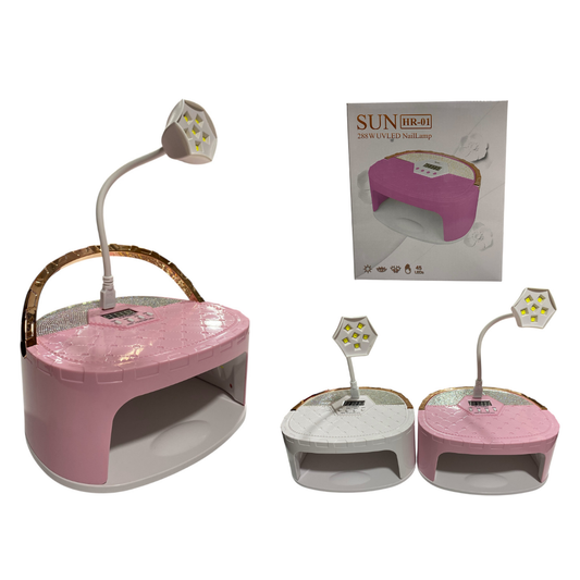 LAMPARA UV SECADO DE UÑAS HR-01 288W